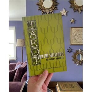 Vintage 1st Printing Tarot for the Millions Sidney Bennett 1967